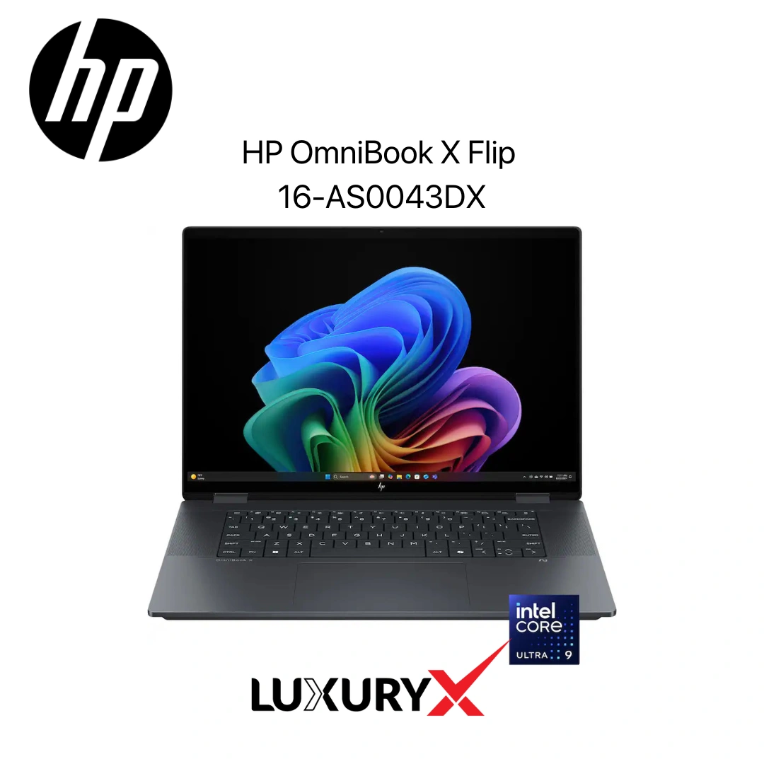 HP OmniBook X Flip 16-AS0043DX – Intel Core Ultra 9 | 32GB RAM | 2TB SSD