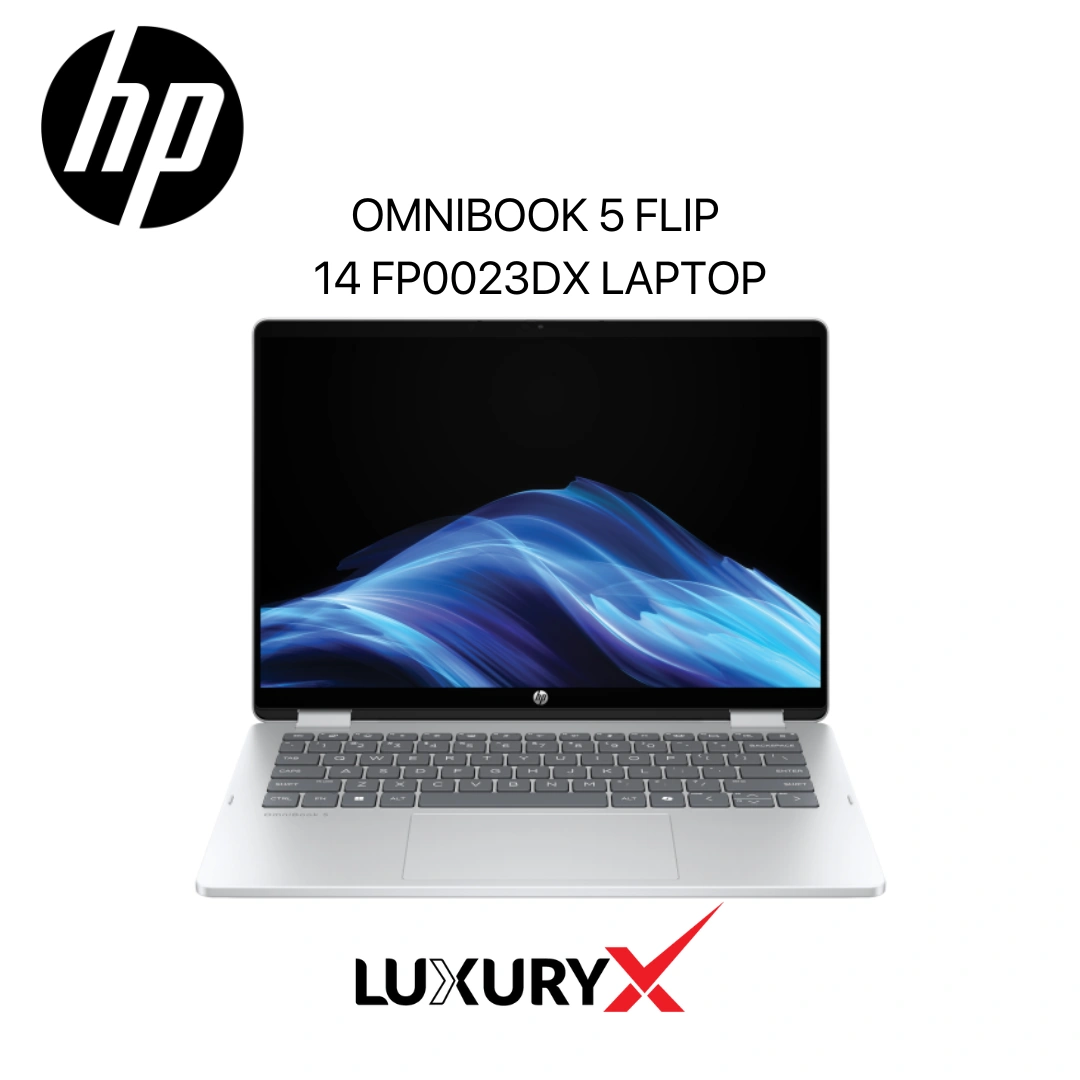 HP OMNIBOOK 5 Flip 14 FP0023DX – Intel Core 7-150U, 16GB RAM, 512GB SSD, Windows 11 Laptop