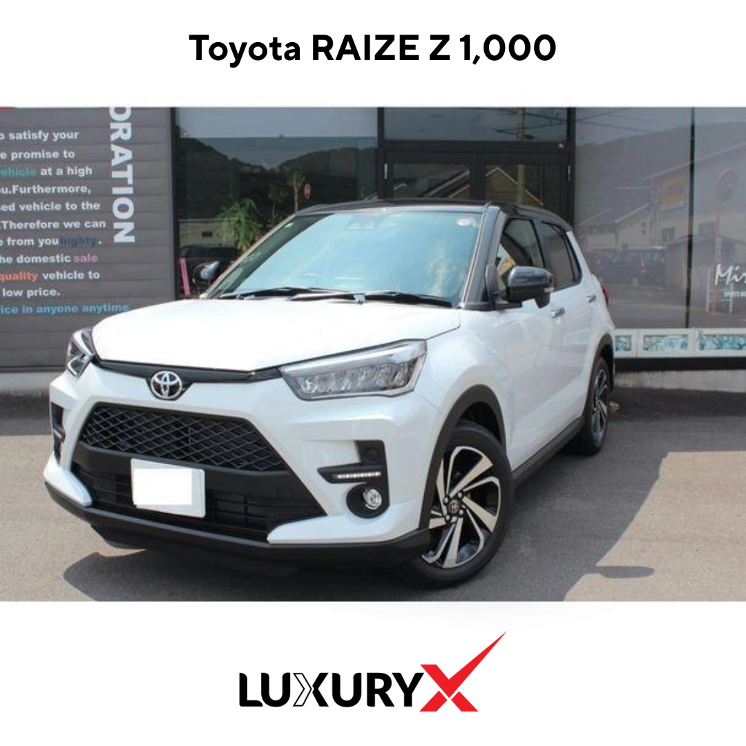 Toyota Raize Z 1000cc Turbo 2025 Dual Tone – Brand New SUV for Sale in Sri Lanka