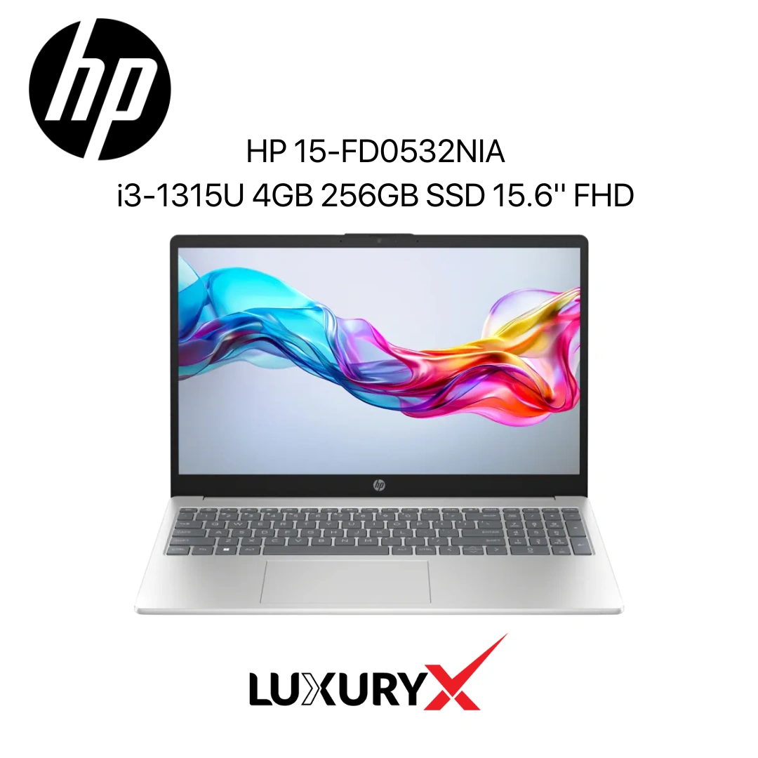 HP 15-FD0532NIA i3 13th Gen 8GB 512GB SSD 15.6" FHD Laptop