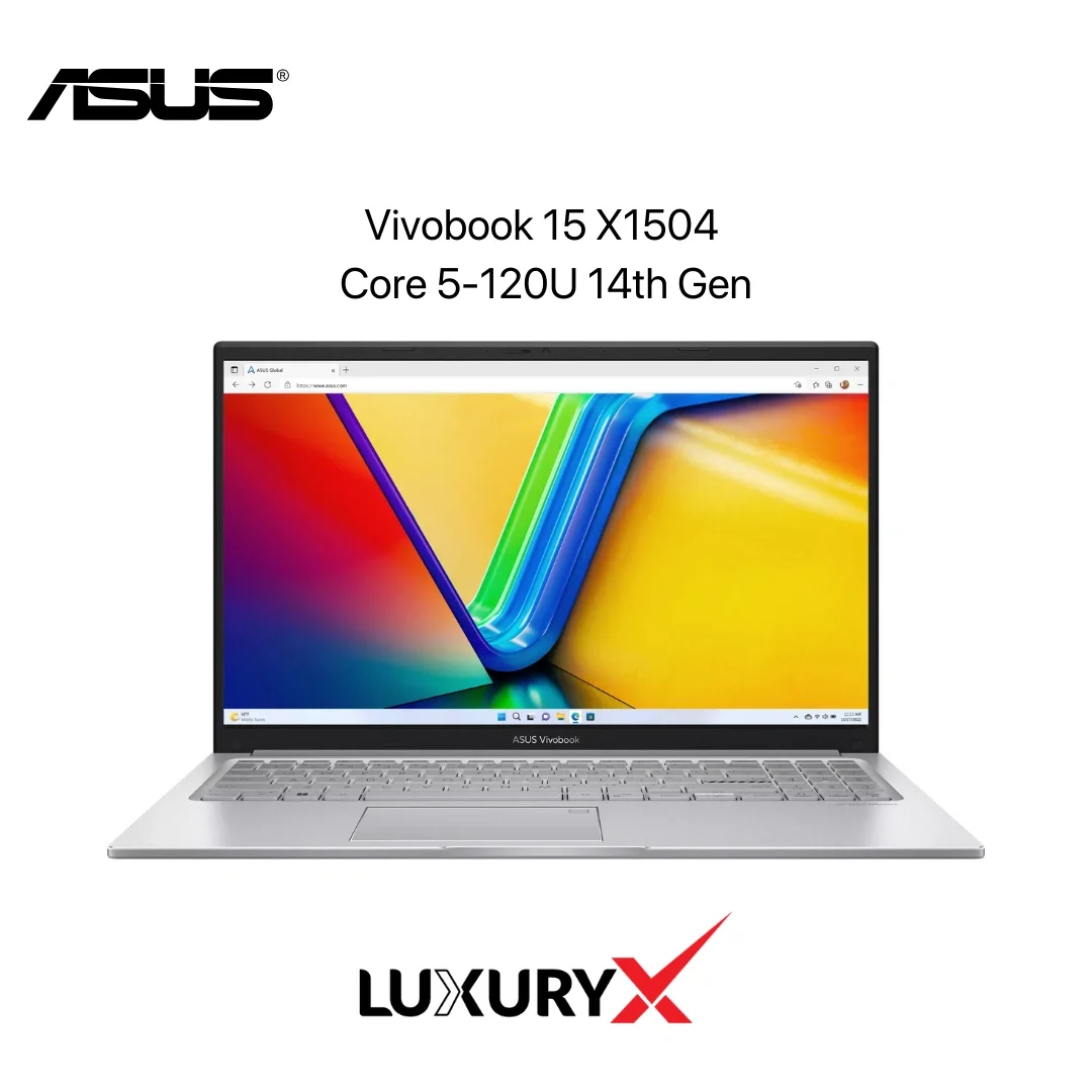 ASUS Vivobook 15 X1504 Core 5-120U 14th Gen 8GB 512GB Laptop