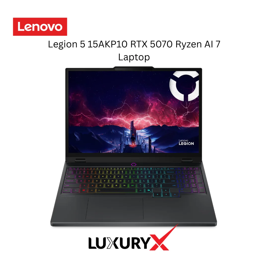 Lenovo Legion 5 15AKP10 Ryzen AI 7 350 32GB RAM 512GB SSD RTX5070 15.1-inch WQXGA OLED